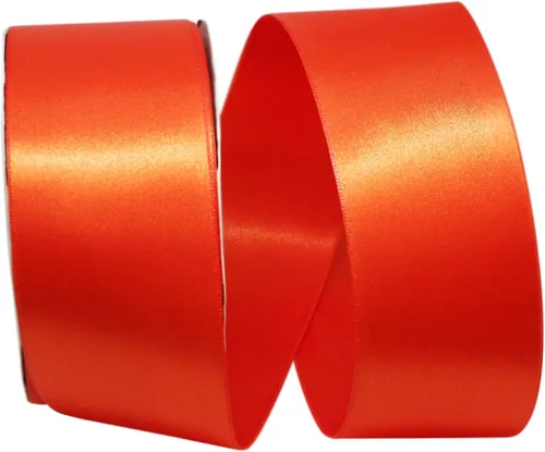 Miniatura 20 de Reliant Ribbon 5000-908-09C cinta, 1-1/2 pulgadas x 100 yardas, escarlata
