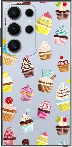 Miniatura 8 de Blingy's Funda para Samsung Galaxy S24 Ultra, para mujeres y niñas, diseño de abejas divertidas de moda, lindo estilo de animal, transparente