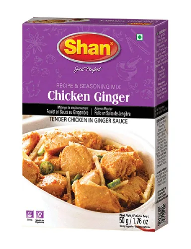 Miniatura 261 de Shan Korma Recipe and Seasoning Mix 1.76 oz (50g) - Spice Powder for Traditional Meat in Yogurt Sauce - Suitable for Vegetarians - Airtight Bag in a