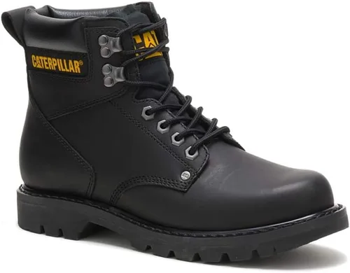 Miniatura 3 de CAT Botas de trabajo Second Shift con punta suave para hombre Negro