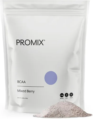 Miniatura 6 de Promix BCAA - Polvo energético posentrenamiento – 0.18 oz de BCAA micronizados, sin azúcar, a base de plantas, vegano, cetogénico, limón