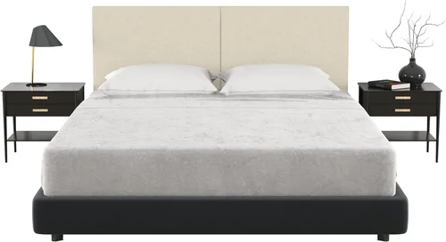 Miniatura 88 de Jaxx Panelist - Cabecero acolchado moderno, juego de 4 paneles para montar en la pared (cada uno de 11.25 x 38 pulgadas), tamaño King