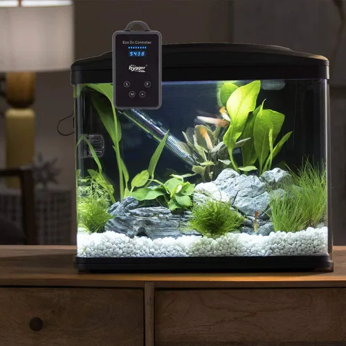 Miniatura 5 de hygger Mini Wave Maker - Cabezal magnético de CC para acuario con controlador de pantalla LED para tanque de agua salada, bomba de circulación