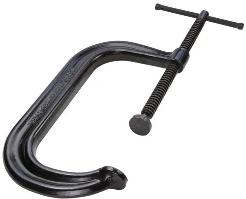 Miniatura 7 de BESSEY CDF402 Abrazadera C forjada de gota de husillo de óxido negro de 2 pulgadas x 2 pulgadas