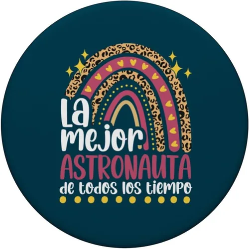 Miniatura 3 de La Mejor Astronauta Mujer Astronauta Regalos Cumpleaños PopSockets Estándar PopGrip