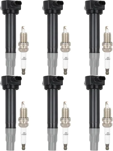 Miniatura 20 de ECCPP UF816 4 bobinas de encendido con 4 bujías de iridio 95125 para Hyundai Elantra Sonata Kona para Kia Forte Optima 2.0L GN10877 UF816 UF-816