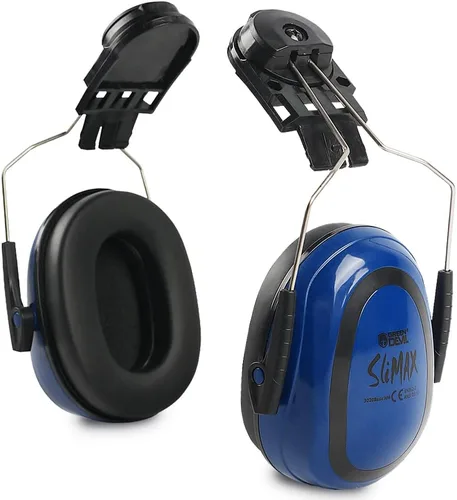 Miniatura 9 de Orejeras de protección auditiva GREEN DEVIL SNR 27dB/NRR 22dB Reducción de ruido Orejeras con banda para la cabeza/montadas en el casco/detrás