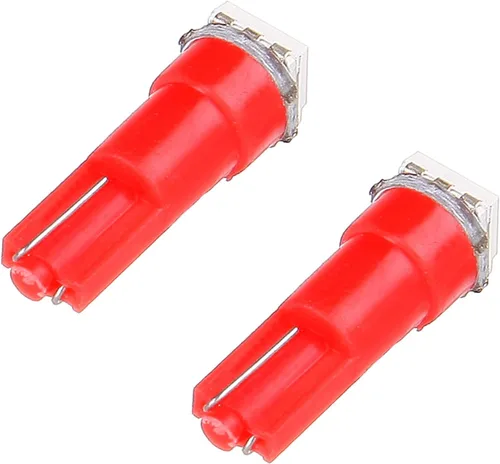 Miniatura 5 de Bombillas de ledes Cciyu T5 58 70 73 74 acuñadas para indicador de tablero de mando 1-SMD 5050 para instrumento de tablero de mando, bombillas