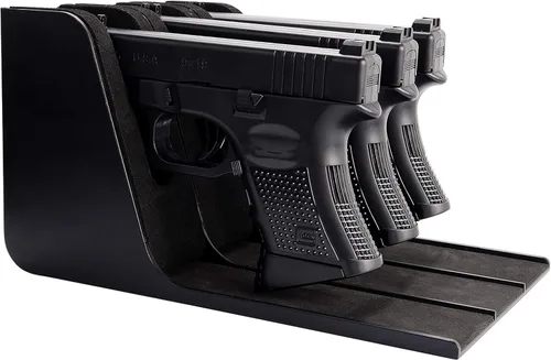 Adoreal Soporte para pistola para pistola de almacenamiento seguro para armas, accesorio seguro para armas, organizador seguro para armas
