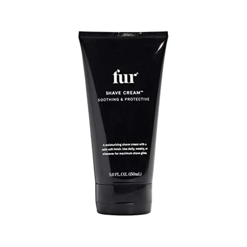 Fur Crema de afeitado: Crema de afeitar hidratante que calma la piel y reduce los golpes y la irritación - 5 OZ