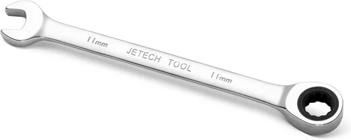 Miniatura 16 de Jetech - Llave combinada de trinquete de 16 mm, llave de carraca de grado industrial con trinquete de 12 puntas y 72 dientes, acero Cr-V forjado