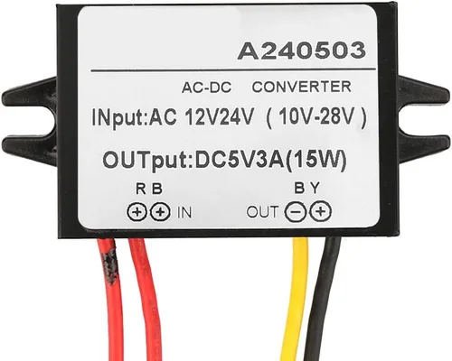 Miniatura 8 de Convertidor reductor de CA a CC Buck, regulador de voltaje impermeable Buck módulo de alimentación para convertidor reductor de automóvil