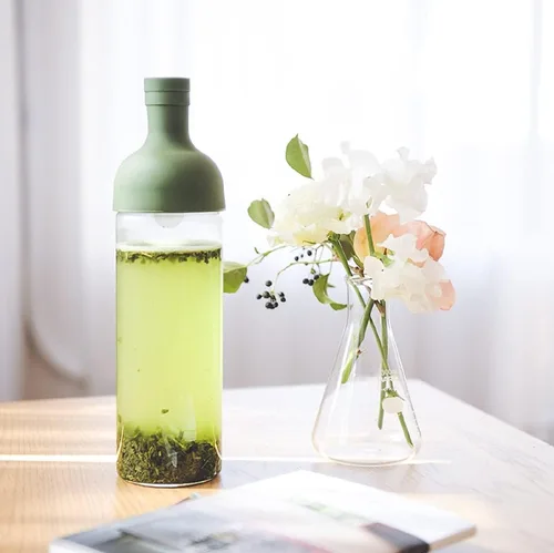 Miniatura 5 de Hario, filtro de té frío en botella, Olive Green