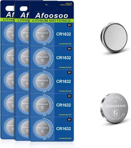 Miniatura 9 de CR1632 - Batería de litio de 3 V, 5 pilas CR 1632 para Toyota Prius, llavero de automóvil, rastreador remoto de azulejos, buscador de monitoreo