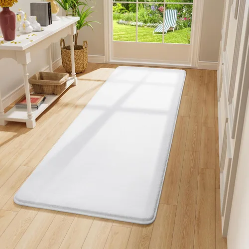 Miniatura 59 de Amearea Alfombras Modernas de Área para Dormitorio Sala de Estar, 4x6 Pies Gris Alfombra de Espuma Viscoelástica Engrosada, Alfombras Mullidas