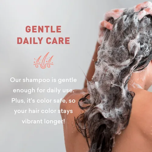 Miniatura 5 de Just Nutritive Psoriasis Soften Hair Shampoo Champú natural para preocupaciones del cuero cabelludo Champú sin sulfato para hombres y mujeres