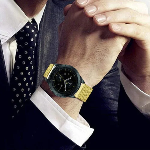 Miniatura 4 de Correa compatible con Samsung Galaxy Watch 6/6 Classic/Galaxy Watch 5/5 Pro / 4/4 Classic / 3 de 1.614 pulgadas, correa de repuesto de malla