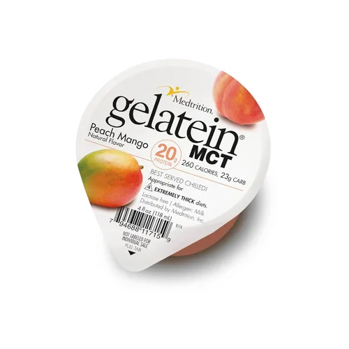 Miniatura 11 de Gelateína Naranja: 0.71 oz de proteína. Sin azúcar. Ideal para dietas de líquidos claros, dificultades para tragar, bariátrica, diálisis