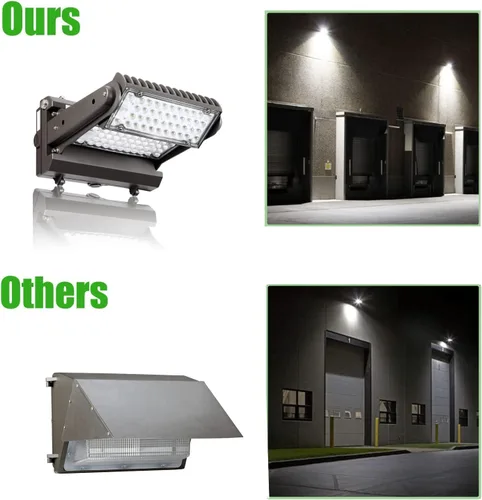 Miniatura 8 de Dusk to Dawn - Paquete de luz LED giratoria de 150 W, 5000 K, 21000 lúmenes, 800-1000 W, equivalente HPS/HID, cabezal ajustable ETL, accesorio