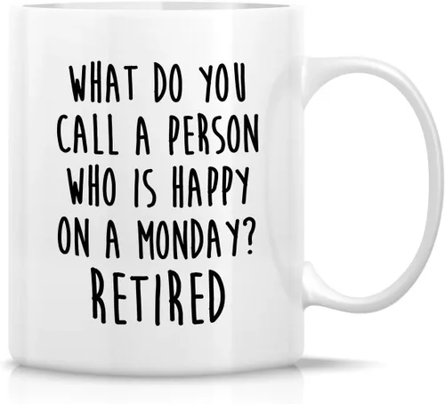 Miniatura 27 de Retreez Taza divertida – Horario de jubilación Do Whatever the Fxxx - Taza de café de cerámica de 11 onzas, divertida, sarcasmo, sarcástico