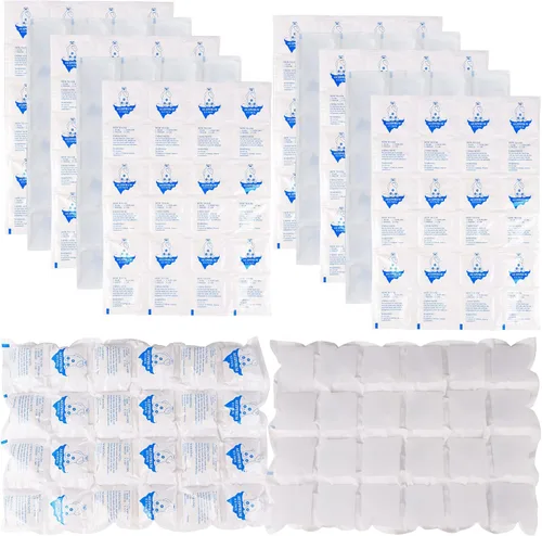 Miniatura 5 de Bolsas de hielo reutilizables para enfriar bolsa de hielo seco para envío de alimentos congelados y alimentos perecederos y almacenamiento y correo