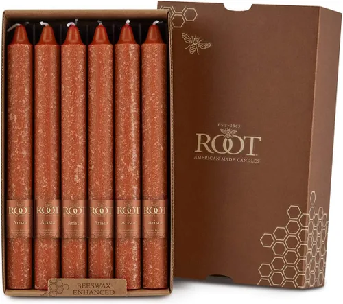 Miniatura 12 de Root Candles Juego de velas de cena sin perfume de 12 unidades, sin goteo, Timberline™ Arista™ mejoradas, 9 pulgadas, verde salvia