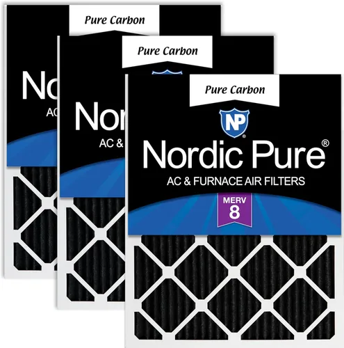 Miniatura 55 de Nordic Pure Filtros de aire para horno MERV 6 de 18 x 25 x 1 pulgadas (tamaño real: 17 1/2 x 24 1/2 x 3/4), color verde poliéster MERV 6, reduce