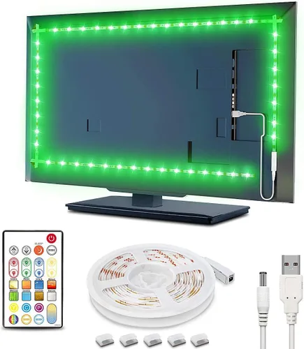 Miniatura 10 de Tira de luces LED RGB para retroiluminación de TV