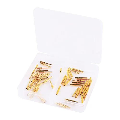 Miniatura 6 de JRready ST6239 Terminal de placa de oro DB9 Conector pin barrle 205089-1 y 205090-1 D-SUB Conector de crimpado contacts30 Pin y 30 zócalo