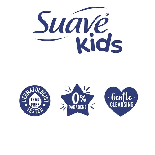 Miniatura 6 de Suave Kids Champú Acondicionador Gel de Baño 3 en 1 Purely Fun Hace que la Hora del Baño sea Rápida y Fácil, Sin Parabenos y Probado por