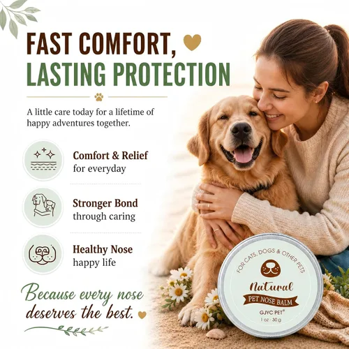 Miniatura 8 de Snout Soothing - Bálsamo nasal para perros y gatos, bálsamo natural curativo e hidratante para hocicos secos y agrietados, fórmula de piel calmante