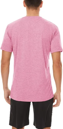 Miniatura 3 de CRYSULLY Camiseta de manga corta para hombre, sin botones, atlética, de verano, casual, de rendimiento
