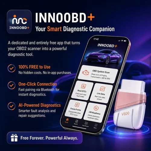 Miniatura 4 de Panlong Escáner Bluetooth OBD2 para iPhone iOS Android, lector de código ABS SRS del motor, herramienta de diagnóstico OBDII del coche
