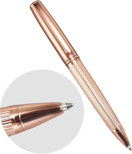 DanYee Bolígrafo Essential Business, bolígrafos de metal, escritura suave, diseño elegante, escritura sin esfuerzo, bolígrafos de lujo con estuche