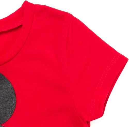 Miniatura 5 de Disney Minnie Mouse - Conjunto de camiseta con estampado de peplum para niñas y niños pequeños