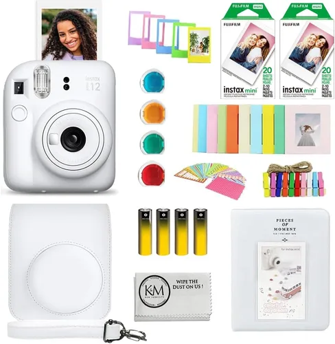 Miniatura 13 de Fujifilm Instax Mini 12 - Cámara de película instantánea Verde menta Incluye película instantánea Fujifilm Instax Mini 40 exposiciones + paquete