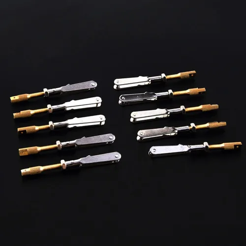 Miniatura 3 de Pieza de avión RC, 10 piezas M2/M3 RC modelo de hierro metal horquilla Chuck tirador de varilla de tracción conector acoplador tornillo piezas