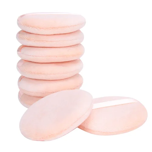 Miniatura 12 de 8 almohadillas de polvo de algodón suave para maquillaje, para polvo, suelto, prensado y corporal (2.36 pulgadas)
