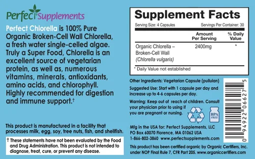 Miniatura 2 de Perfect Chlorella - Cápsulas