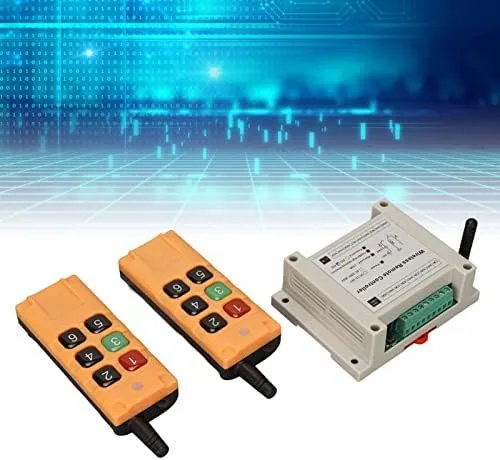 Miniatura 5 de 6CH 433MHz Control remoto para hogar inteligente, interruptor de luz LED programable con amplio rango de voltaje, compatible con iluminación