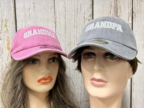 Miniatura 40 de Sombreros bordados para tío tía, abuelo, abuela, mamá, mini