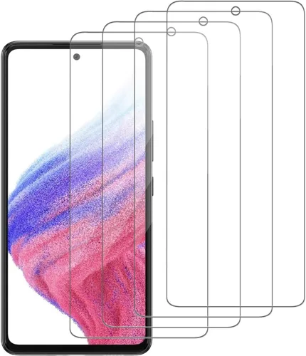 Miniatura 14 de [paquete de 4 protectores de pantalla de vidrio compatibles con Samsung Galaxy A23 5G / SM-A236U [dureza 9H] - vidrio templado de pantalla HD