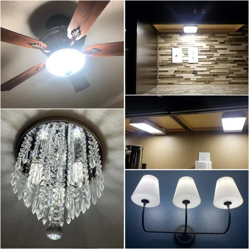 Miniatura 8 de Bombilla LED equivalente a 100 W, 1200 lúmenes, 5000 K, luz blanca fría, 12 W, bombilla LED súper brillante, base E26, no regulable, bombillas