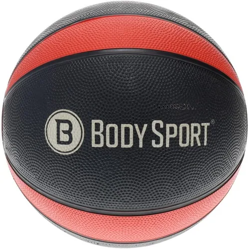 Miniatura 12 de Body Sport Pelota medicinal - Pelota de ejercicio con peso - Equipo de gimnasio en casa - Pelota de entrenamiento de fitness - Entrenamiento de Gris