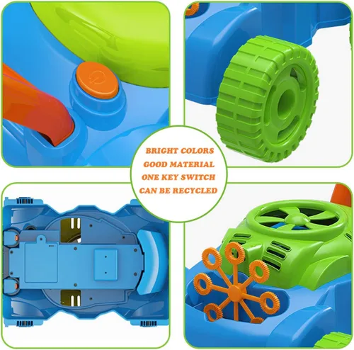 Miniatura 4 de Lydaz – Máquina de burbujas electrónicas para césped, juegos al aire libre, juguetes para niños