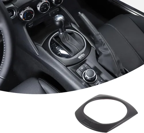 Miniatura 8 de Adhesivo para marco de cambio de marcha interior de automóvil para Mazda MX-5 ND 2015-2026 Cubierta de panel de consola central, accesorios