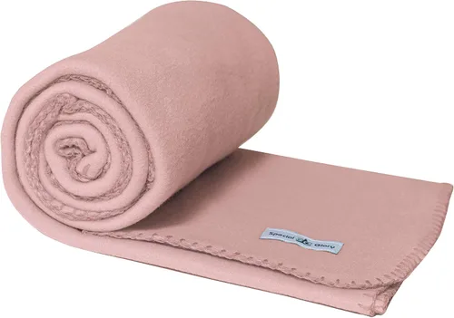 Miniatura 8 de Juego de mantas de forro polar a granel para viajes, niños, exteriores, bodas, mascotas (rosa, paquete de 6 unidades, 50 x 60 pulgadas)
