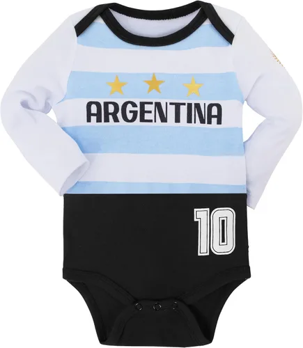 Miniatura 7 de Cnins Body deportivo para bebé, de manga larga, con temática de fútbol, unisex, para bebés de 0 a 18 meses