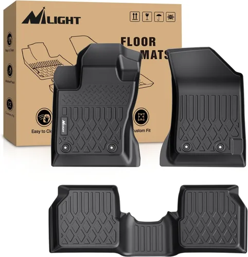 Miniatura 10 de Alfombrillas de suelo de TPE Nilight para Jeep Wrangler JK Unlimited 4 puertas 2013 2014 2015 2016 2017 2018 (no para JL y 4XE), revestimientos