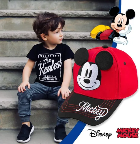 Miniatura 3 de Disney Gorra de béisbol de Mickey Mouse para niños de 2 a 7 años